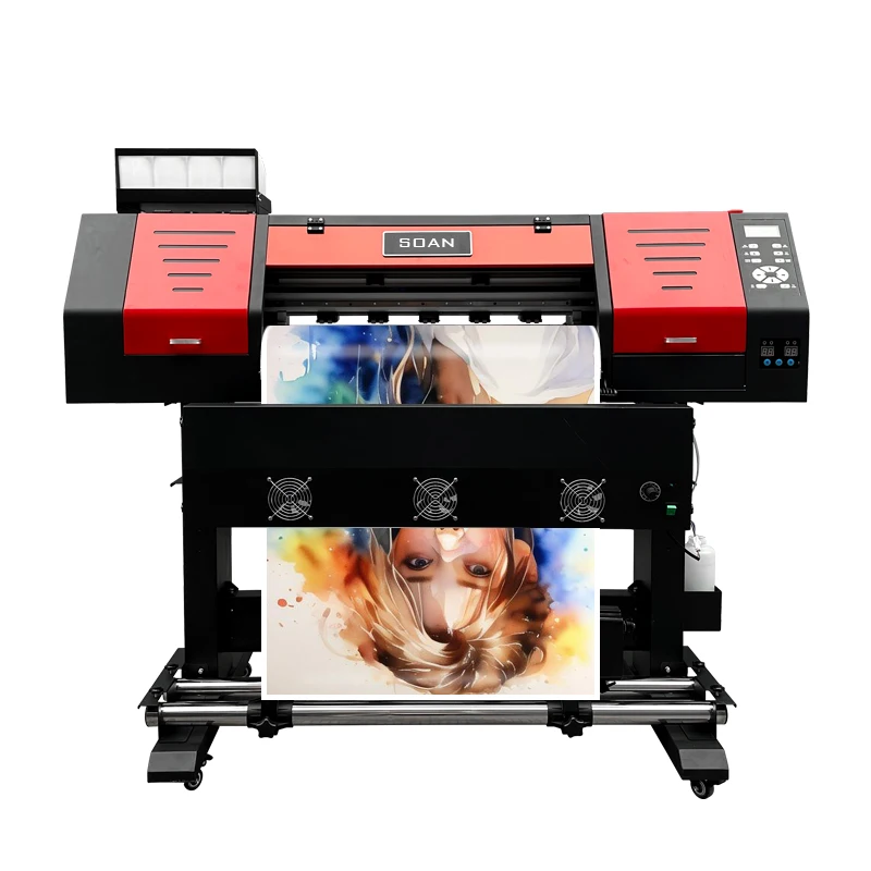 Digital Printer 0.7M 1.6M 2.5M I3200 XP600 Print Head Plotter Large Format Canvas Vinyl Banner Poster Inkjet Eco Solvent Printer