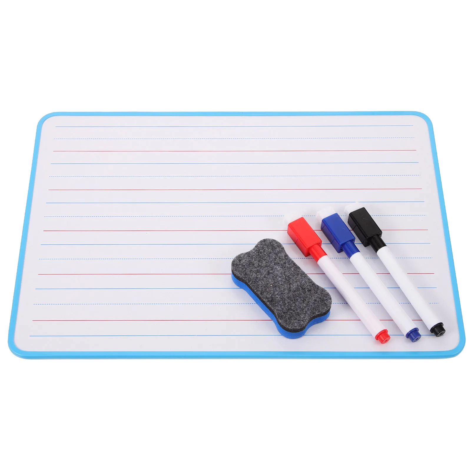Children's Drawing Board White for Kids Whiteboard with Lines Lined Dry Erase