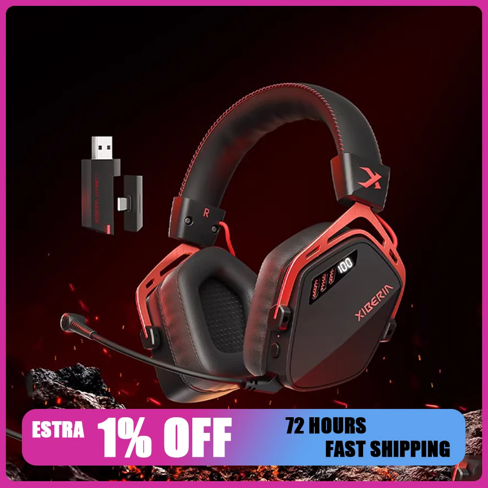 

Беспроводные наушники XIBERIA K03S, три режима, эффект объемного звука 7.1, низкая задержка, игровые наушники, длительное время автономной работы, для ПК-геймеров