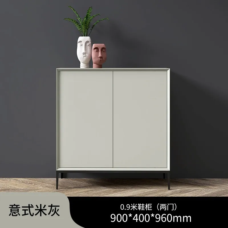 CX minimalist shoe cabinet paint household door porch multifunctional multi-layer locker