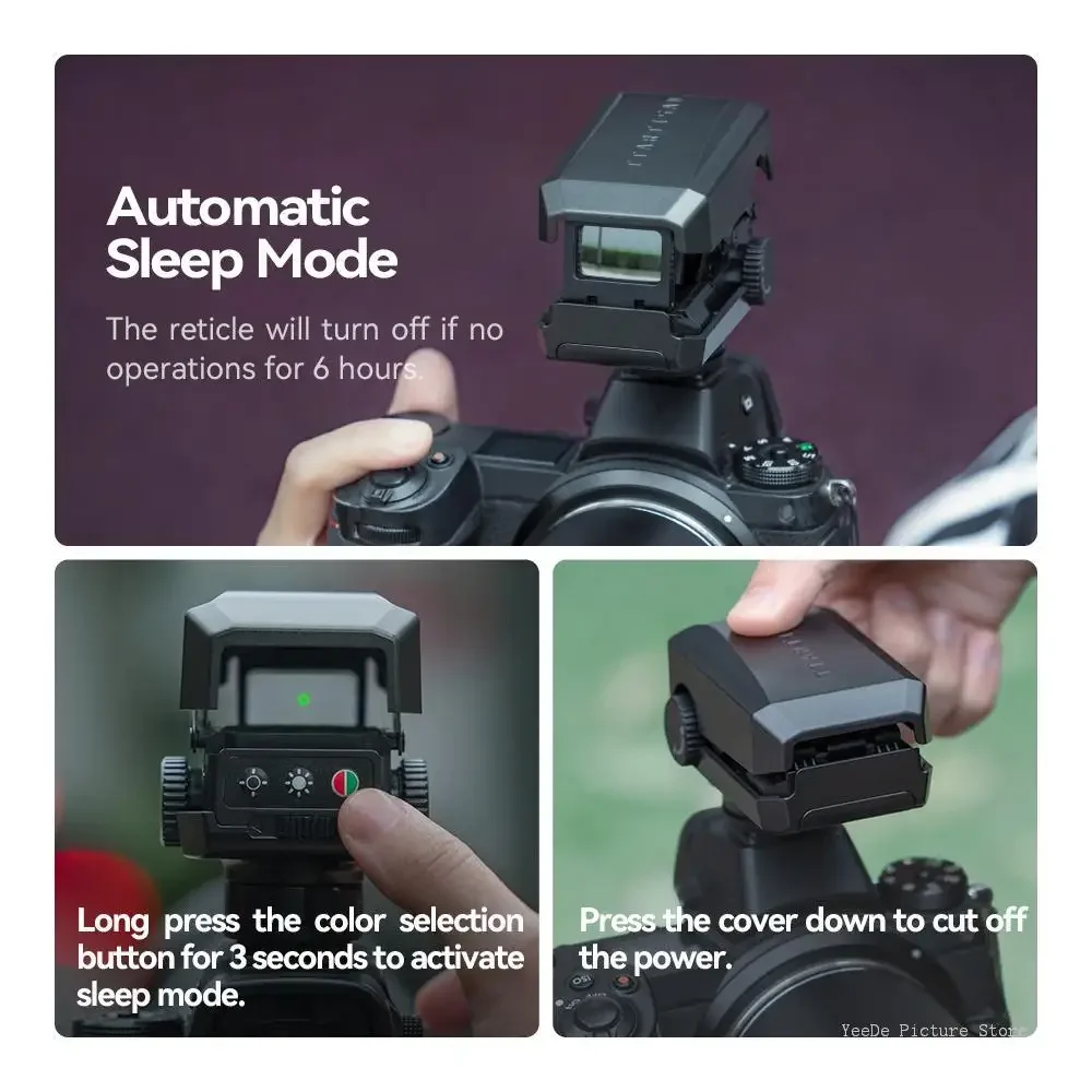TTArtisan Dot Sight for Telephoto Lens Photography Accessories with Cold Shoe Mount Locking Design Accessories view 6