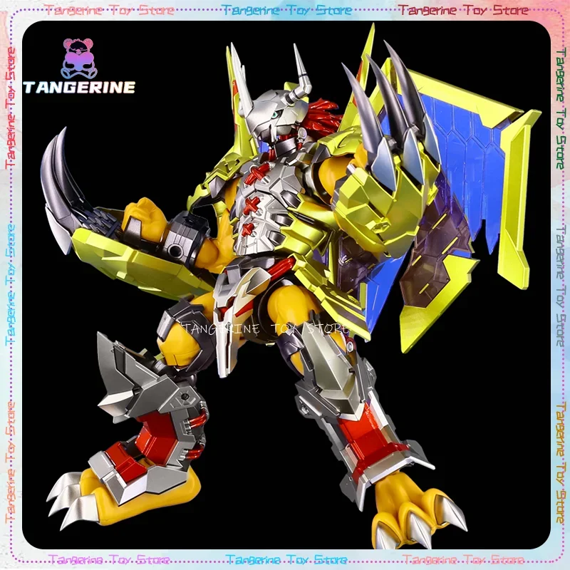 

Digimon Adventure Anime Figure Metallochrome Greymon Series Pop Handmade Model Collection Dolls Pvc Room Ornament Boys Toys Gift