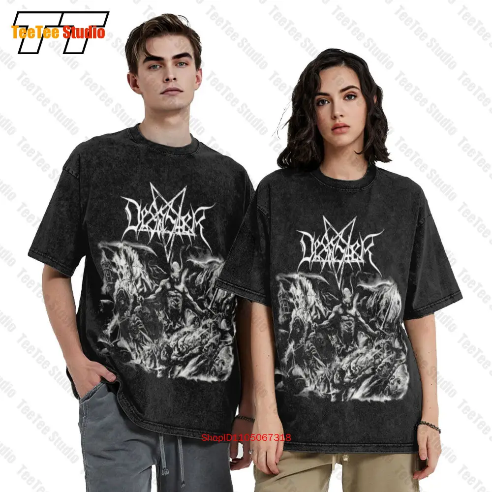 Desaster 666 Satans Soldiers Syndicate Destroyer Cruel Force Nifelheim Own Design T-Shirt KM4S