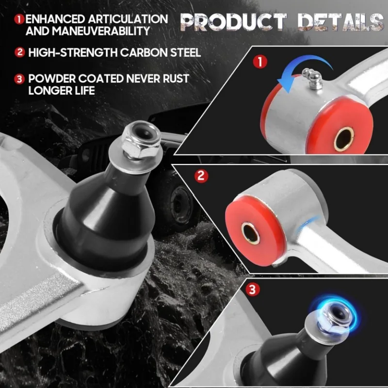 710HotApplicable to Chevrolet GMC 2-4-inch Car Swing Arm Aluminum Alloy Control Arm Car Modification Control Arm