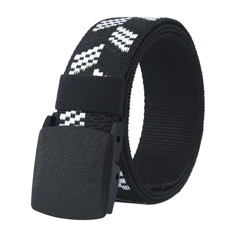 

New Tactics Belt fashion weave Nylon Plastic buckle Men Belt Outdoor casual Men and Women cowboy Belt