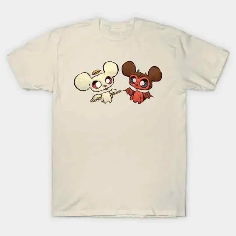 The Angel and Devil T Shirt S 5XL Fast Shipping