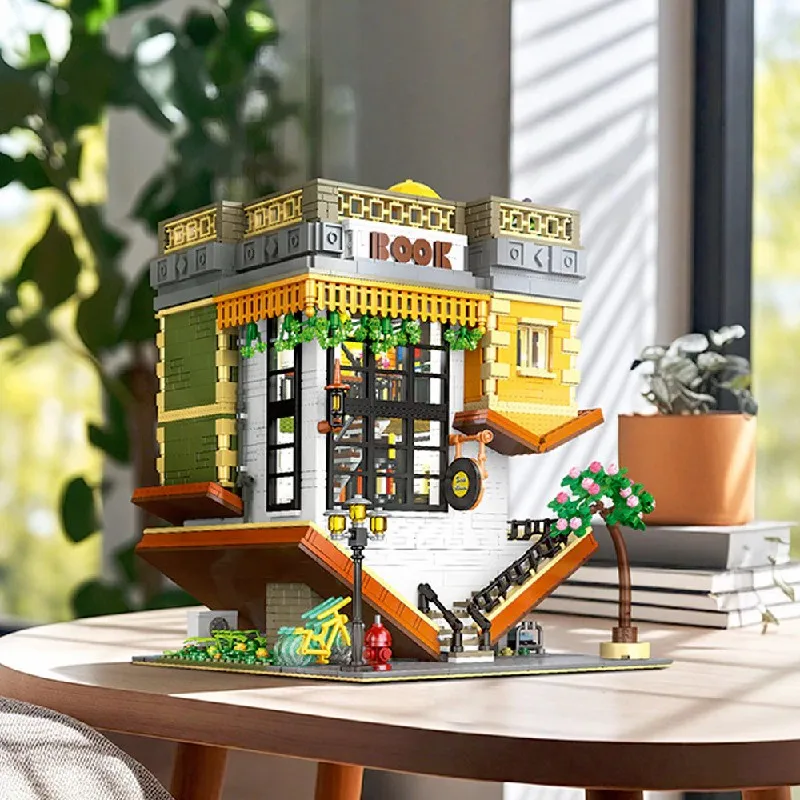 3621 قطعة مكتب مقلوب بناء المنزل مجموعات مدينة عرض الشارع نموذج التكنولوجيا وحدات بنة التجمع أطقم منمذجة هدية #2