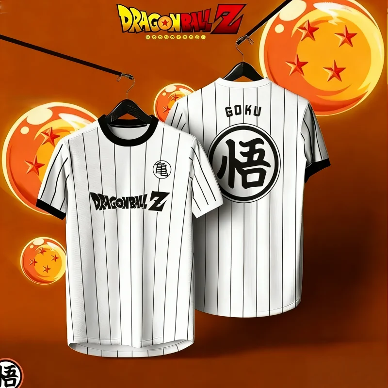 Dragon Ball Z Wukong 3D T-shirt Anime Dragon Ball Z Turtle Wukong Symbol Printed Men's and Children's Casual Anime T-shirt