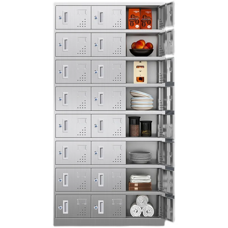 

Stainless steel locker, staff bathroom storage, changing cabinets