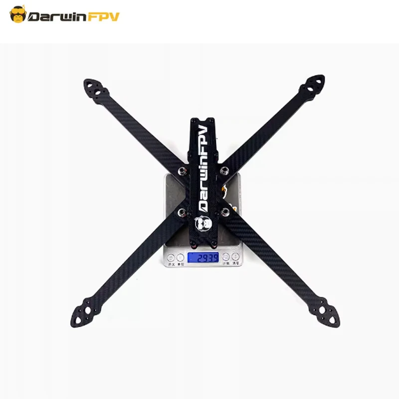 DarwinFPV X10 10 بوصة 410 مللي متر قاعدة عجلات 7.0 مللي متر سمك الذراع TrueX إطار من ألياف الكربون 10 بوصة لطائرة بدون طيار طويلة المدى FPV RC حرة