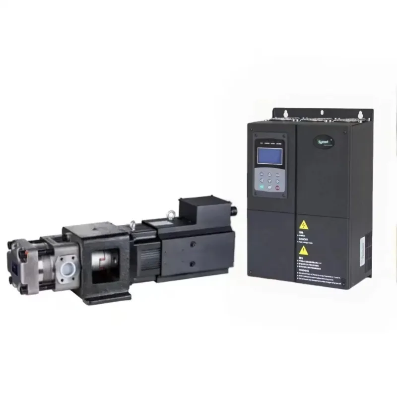 

CE Synmot 67LPM 31.5cc Energy Saving 11kW Servo Motor System Plastic Machine Hydraulic Servo System