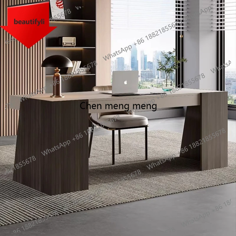 

X188 Modern luxury minimalist Desk table Computer desk office desks and workstations room study desks Office Furniture