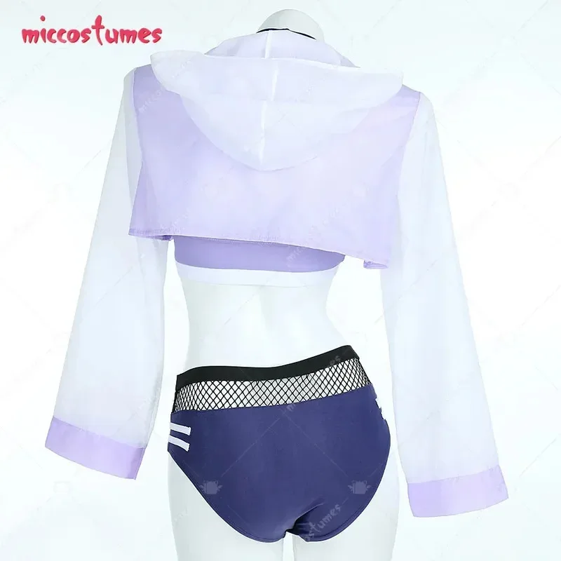 

CyWomen Swimsuit Sexy Bikini Set Halter Mesh Top and Shorts Two Piece Bathing Suit and Jacket