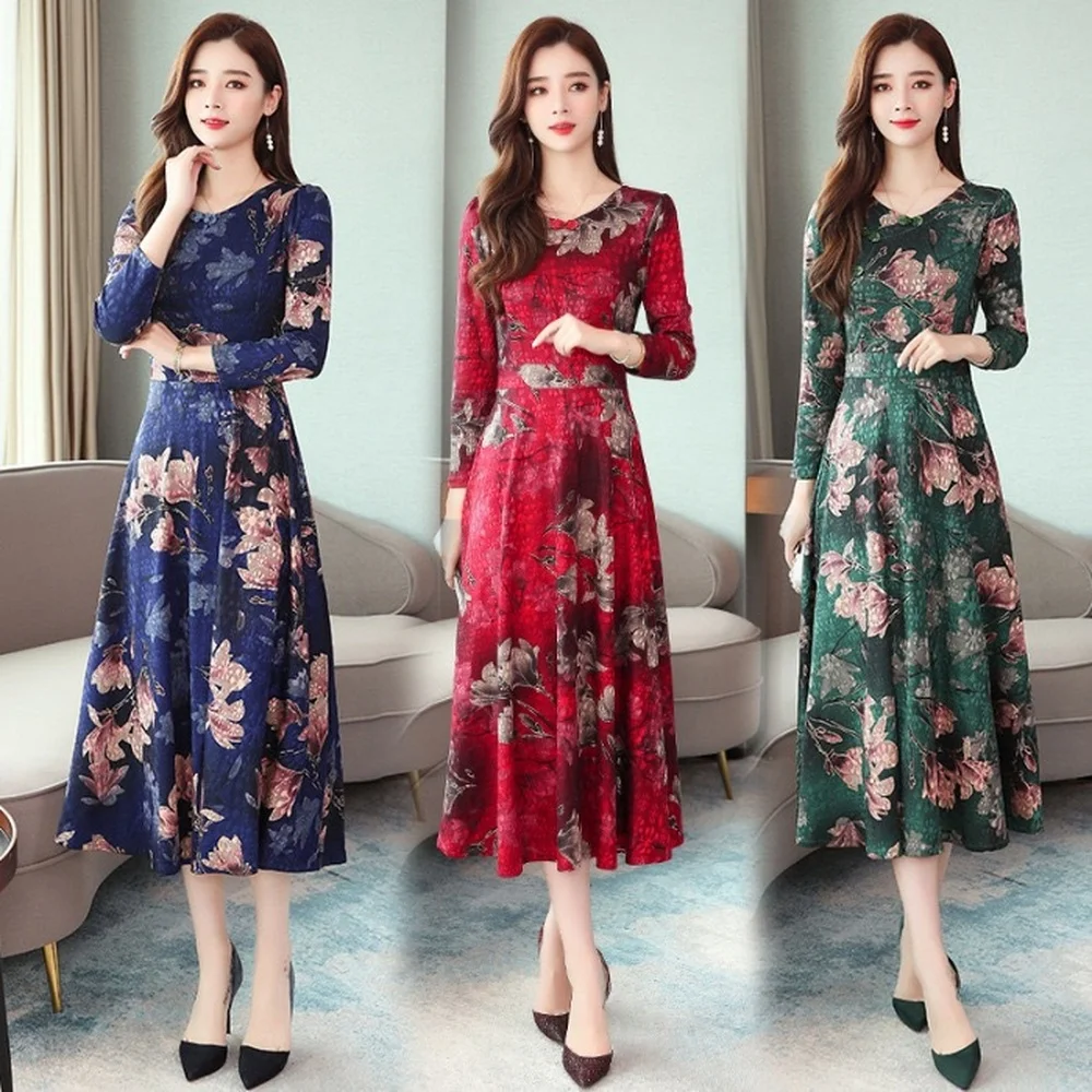 vestido-midi-estampado-estilo-chines-retro-para-mulheres-elegante-para-maes-de-meia-idade-ajuste-slim-vestidos-casuais-para-eventos-sociais-na-primavera