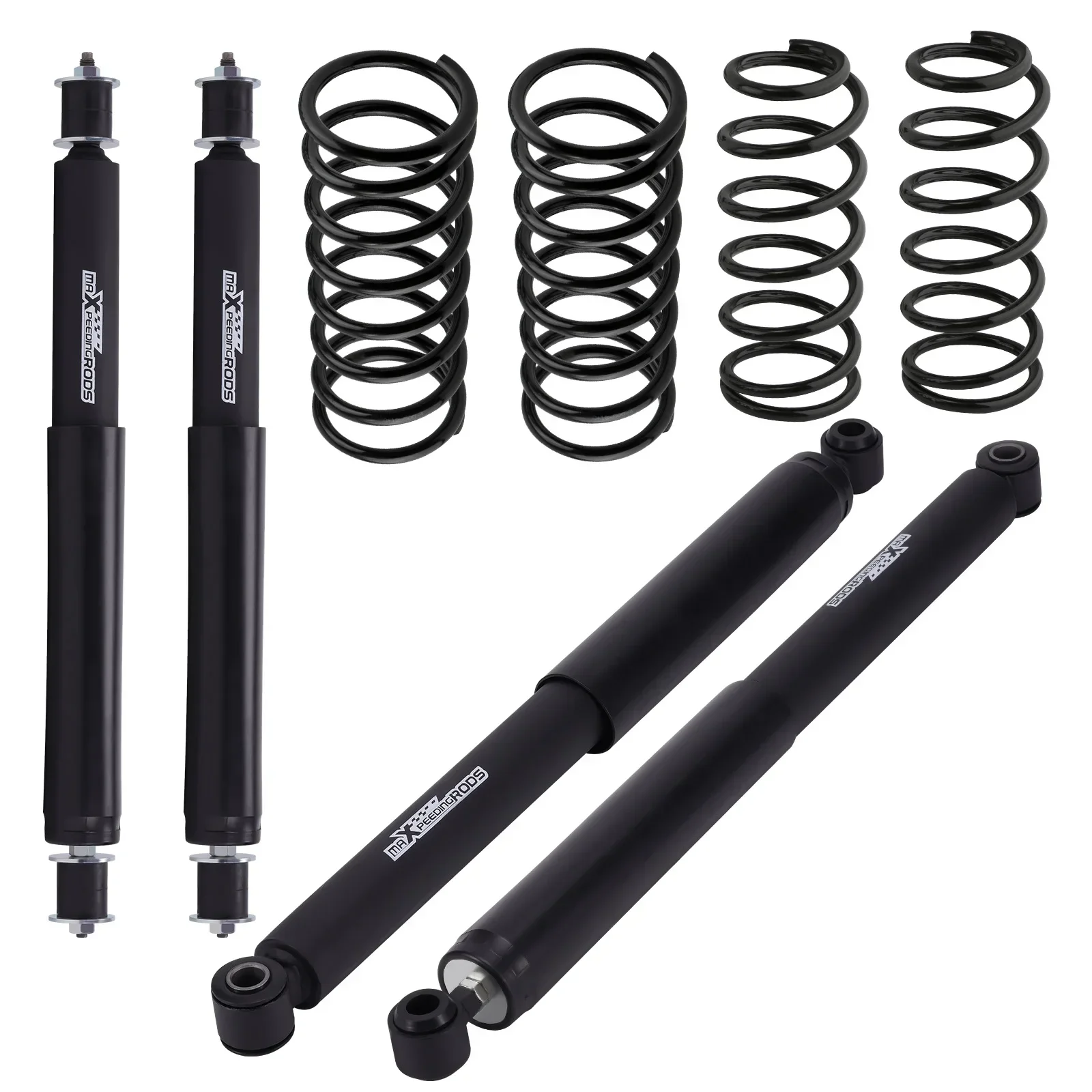 Kit de elevação de 2 polegadas, molas helicoidal + choques para Nissan Patrol GQ Y60 GU Y61 1988-UP