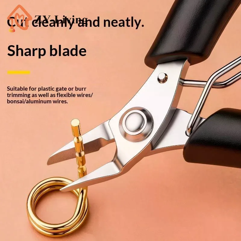 1Pcs Mini Needle Nose Curved Nose Pliers Stainless Steel Hand Pliers For DIY Bracelet Jewelry Making Tool