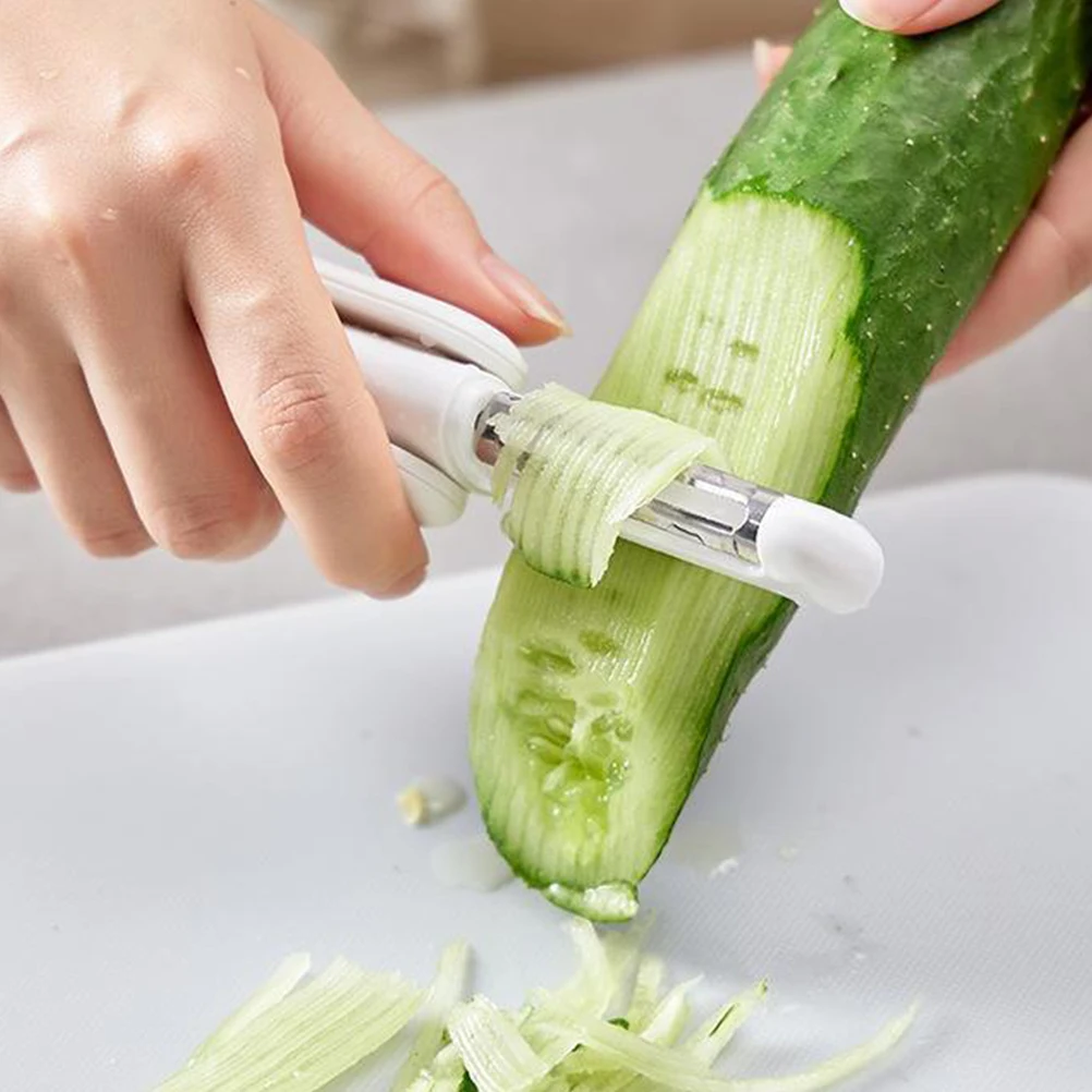 

Onion Cutter Stainless Steel Grapefruit Opener Cucumber Veggie Peelers for Kitchen