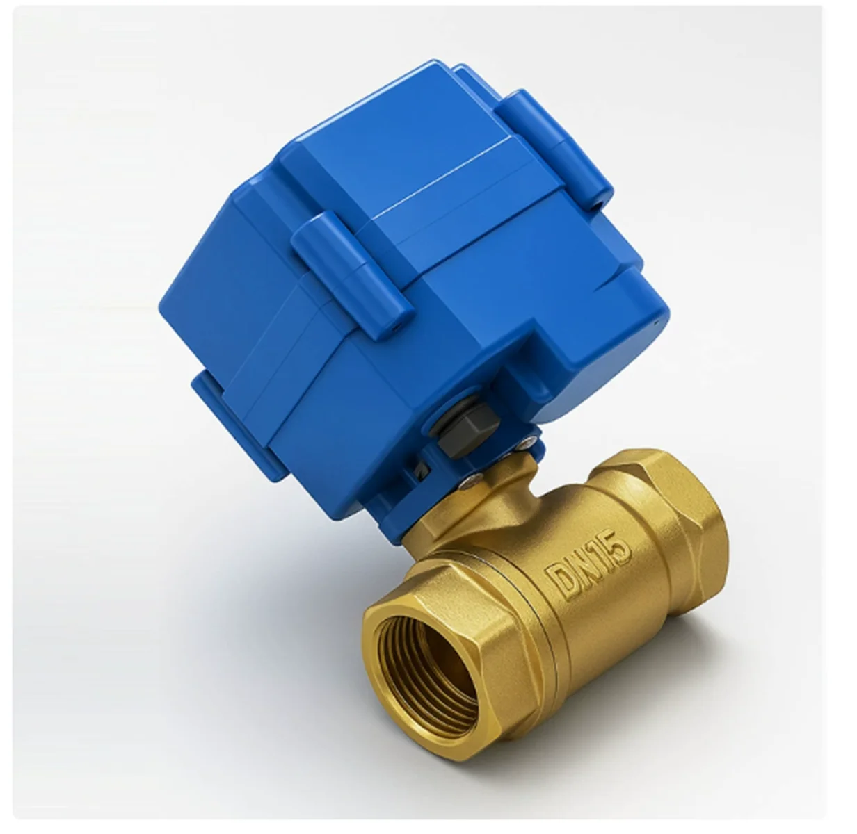 DN15 DN20 DN25 Brass Two Way Electric Ball Valve CR01 CR02 CR03 CR04 CR05 DC5V 12V 24V AC220V motorized valve for water