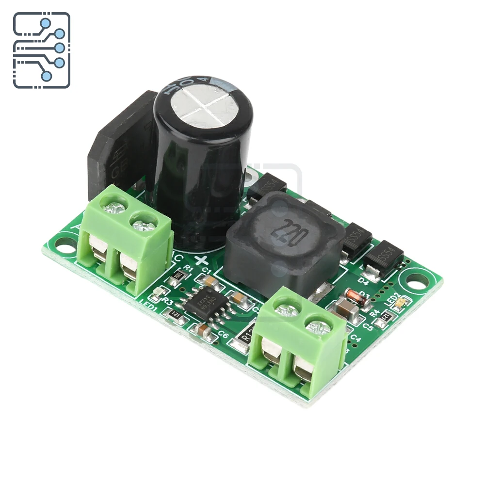 12V lead-acid battery charging module Three-stage charging CN3768 charging module Constant current charging AC 12-20V/DC 15-30V