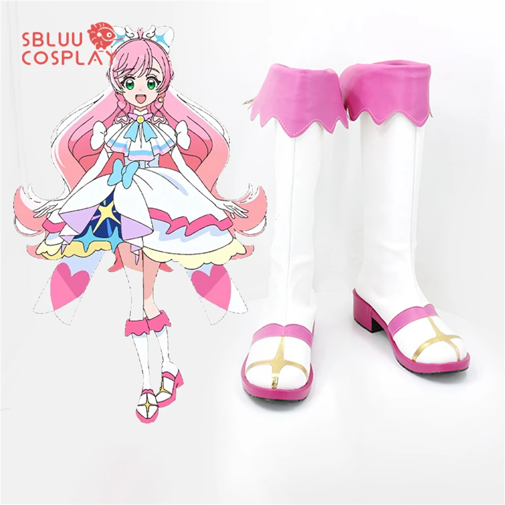 

SBluuCosplay Cure Prism Cosplay Shoes Custom Made Boots