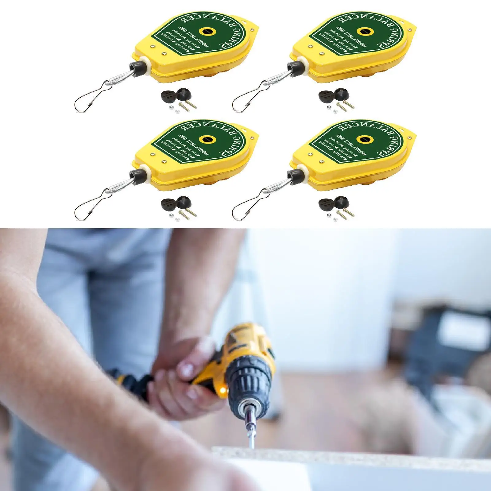

Spring Balancer Bearing Retractable Tool Assembly Line Fixture Holde Hanging Holding Equipment
