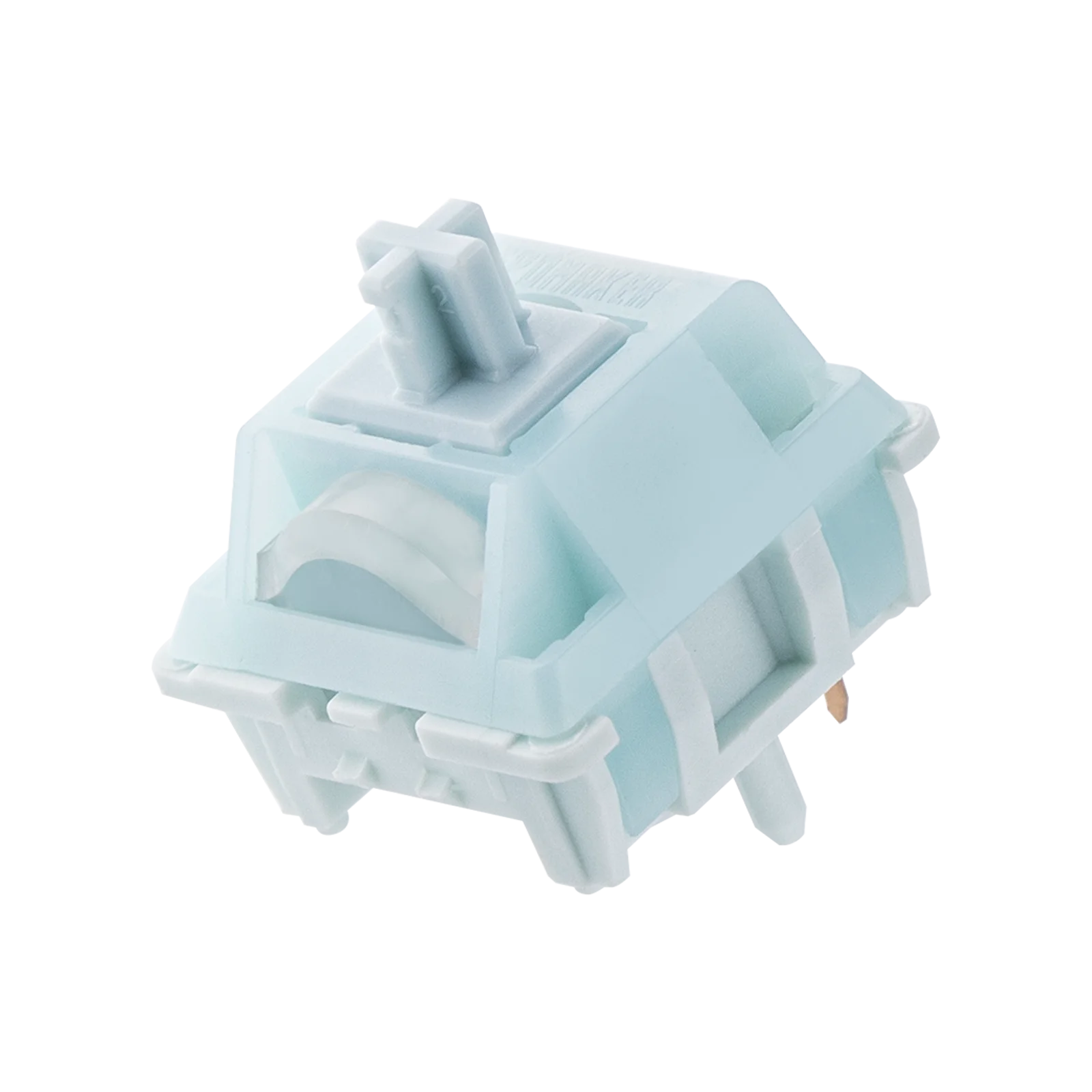 100 Pieces EPOMAKER Creamy Jade V1/V2 Linear Switch Set 5-Pin Pre-Lubed Switches with POK Stem Compatible with MX Keycaps