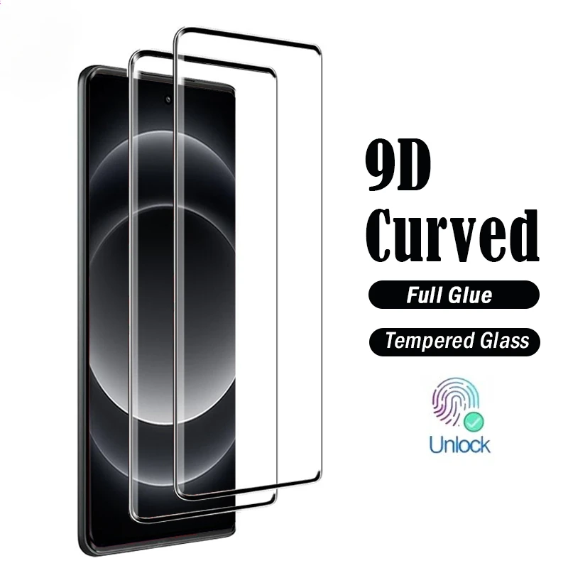 Full Glue Curved Tempered Glass For Xiaomi 15 14 13 12s 11 Ultra Screen Protectors For Xiaomi 12X 12 Pro 13 Lite Protective Film