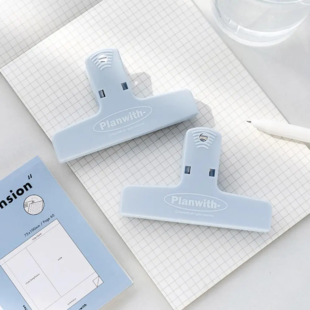 Binder Clip  Useful Multifunctional Student Stationery Magnetic Clip  Colorful Magnetic Clip