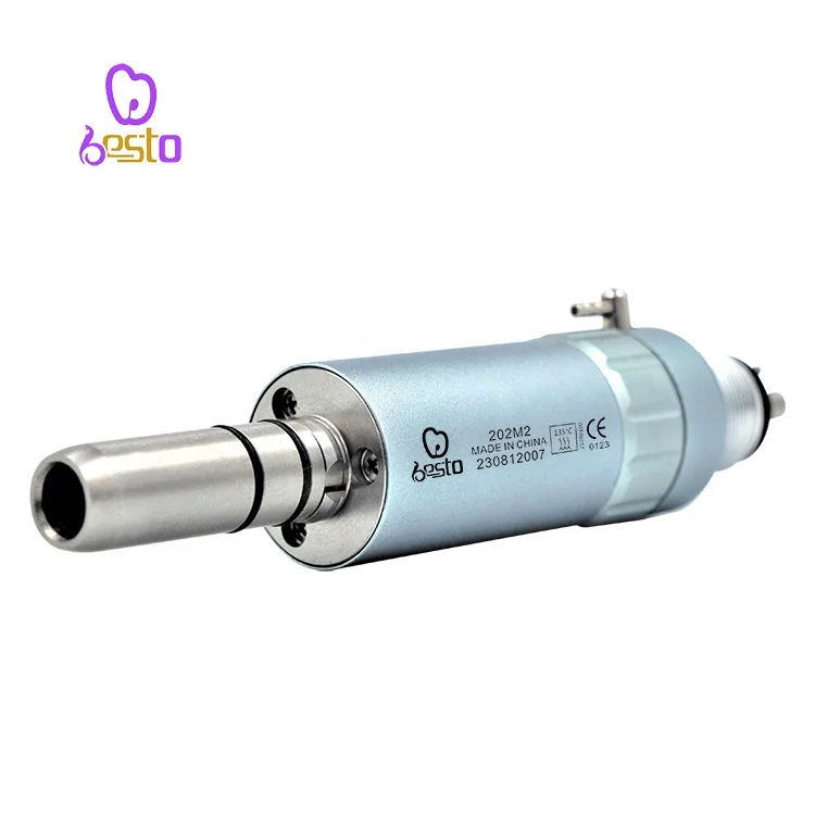 den tal Air Motor 4 Hole for Low Speed Handpiece Stainless Steel Micromotor Portable External Water Spray Air-motor Dentist Tool