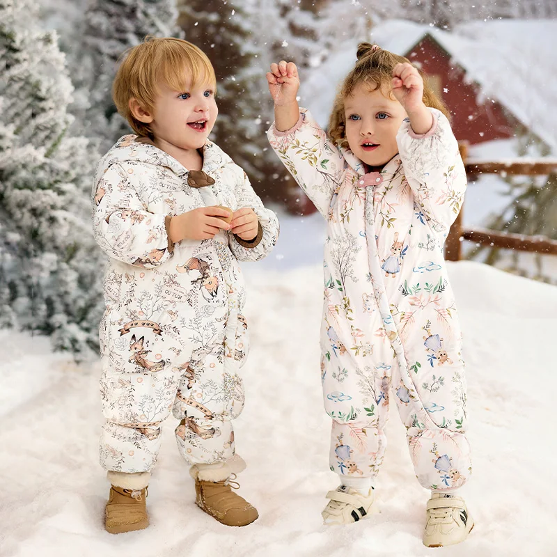 ouyun-unisex-baby-down-suit-winter-thick-warm-white-duck-down-romper-crawling-suit-baby-bunting-outfit-for-outdoor