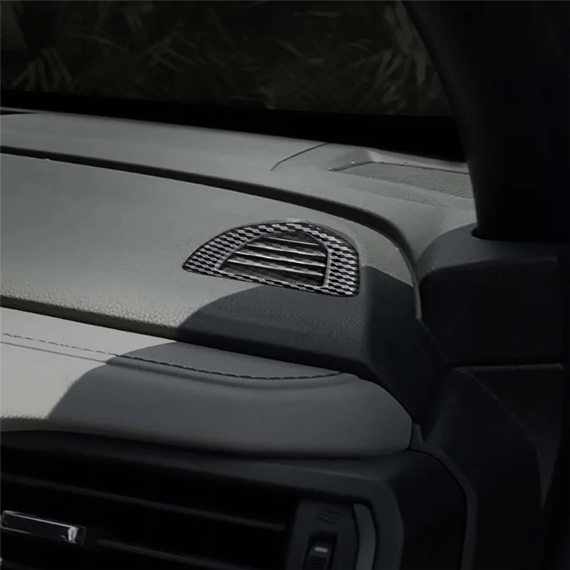 

A77T-Car Dashboard Top Air Conditioner Air Outlet Frame A/C Air Outlet Frame For Subaru Forester 2025 Carbon Fiber