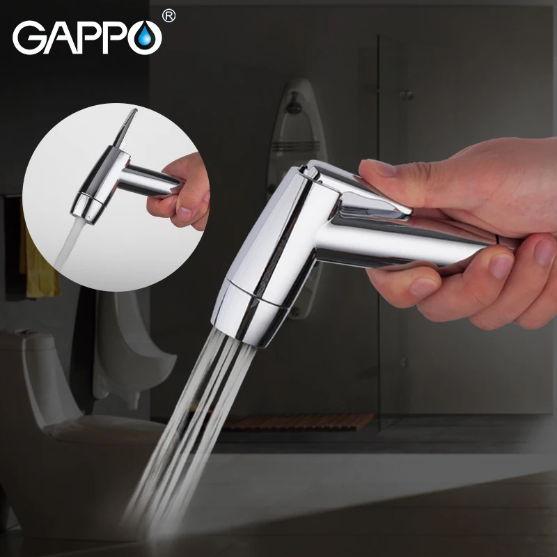 GAPPO Bidet Faucet Shower Spray Shattaf Muslim Shower Mixer Tap Bathroom Tap Mixers ABS Toilet Shower Bidet Shower Head Faucet