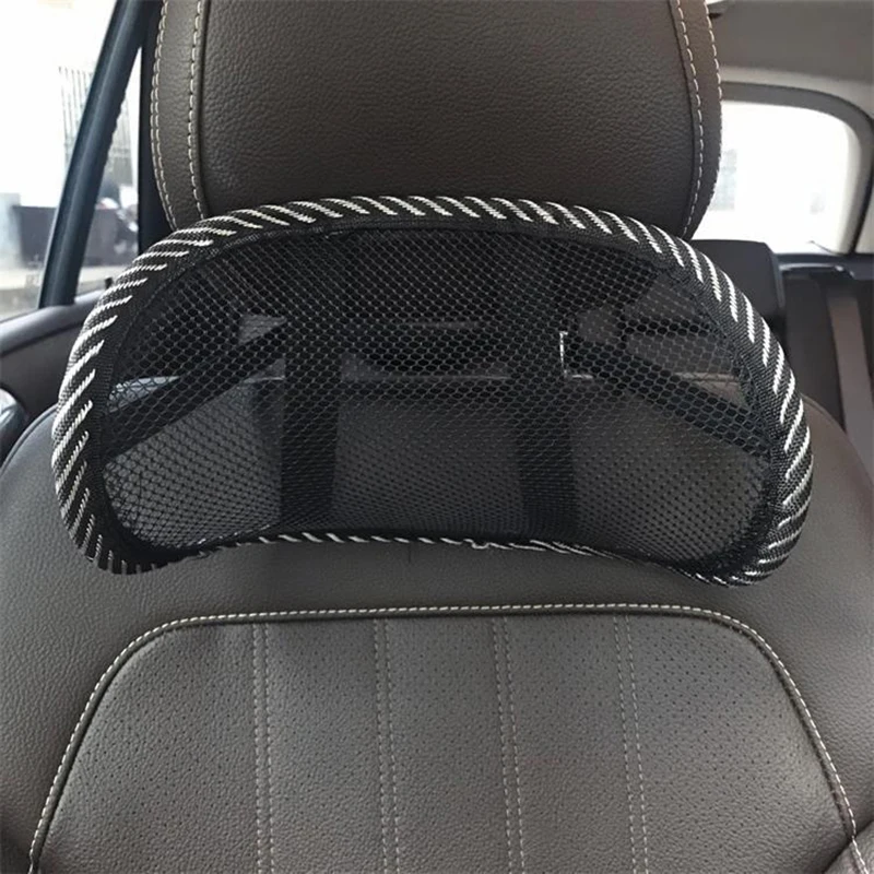 Universal Summer Car Truck Seat Cushion Spine Posture Correction Back Pillow Office Chair Breathable Lumbar Back Support