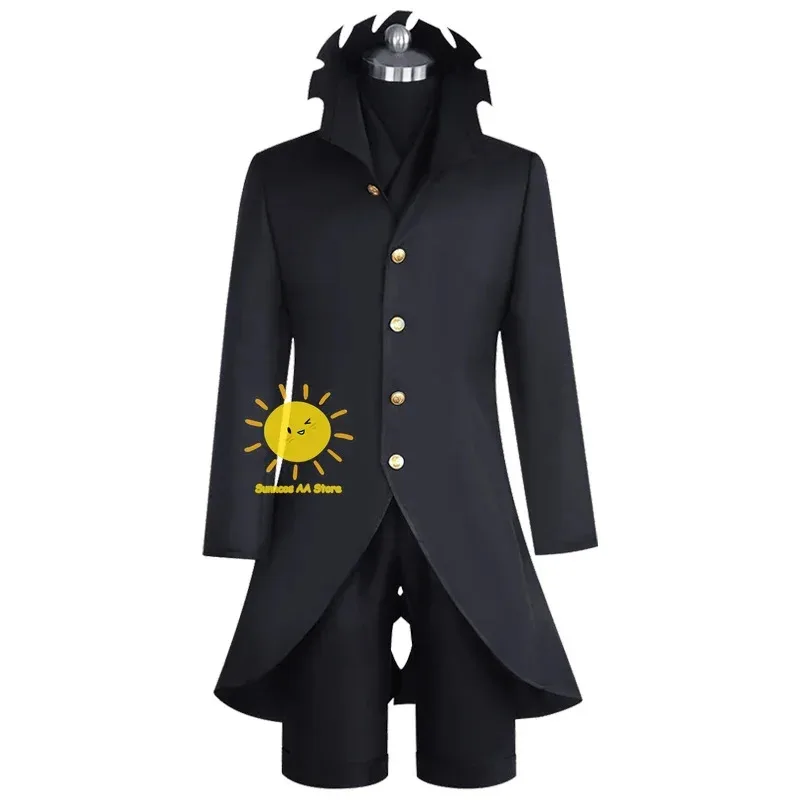 

qq023Аниме DA DAN костюмы для косплея Кена Такакура черная униформа костюмы Хэллоуин карнавал вечерние Cos для взрослых