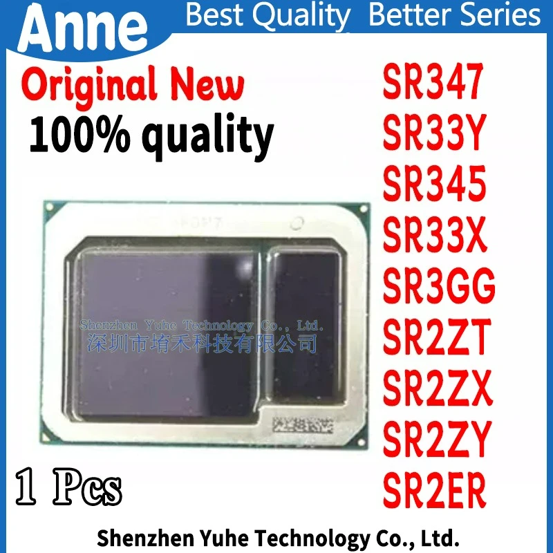 100% New SR345 SR347 SR33X SR33Y SR3GG SR2ZT SR2ZX SR2ZY SR2ER i5-7Y54 M3-7Y30 i7-7Y75 3965Y I5-7Y54 M3-7Y30 4405Y I5-7Y57 BGA