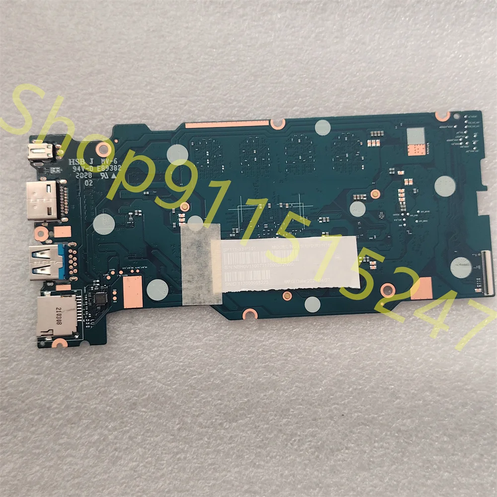 NX8106_MB_V5 For Acer SP111-33 SP111-34N Laptop Motherboard With N5030 CPU 4G-RAM 64G/12GB SSD Mainboard Fully Tested