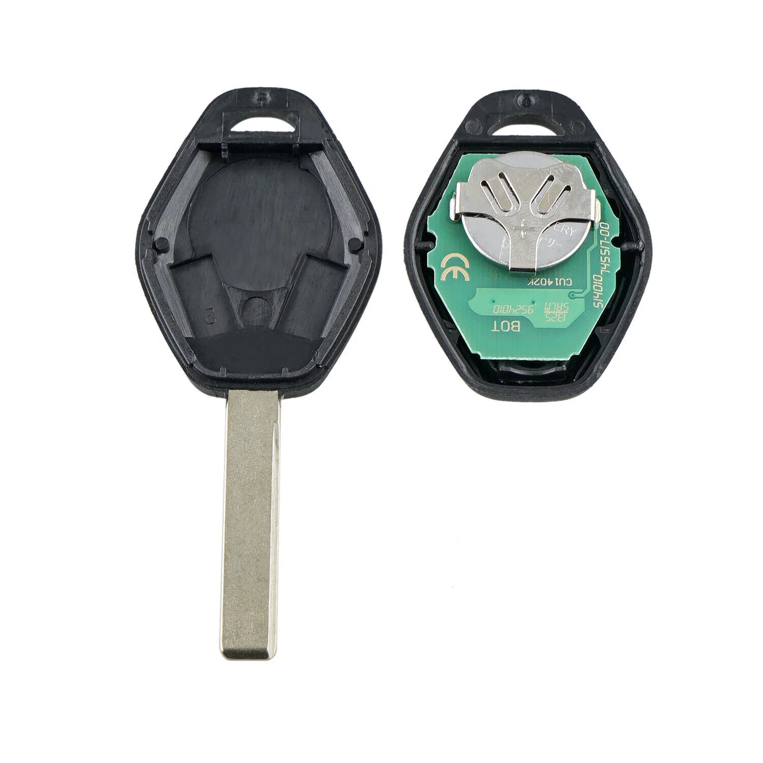 

1set Remote Car Key for BMW E46 E39 3 5 7 Series X5 3 Button Remote Key Fob 433MHz EWS PCF7935 Chip 3-key Remote Control Key