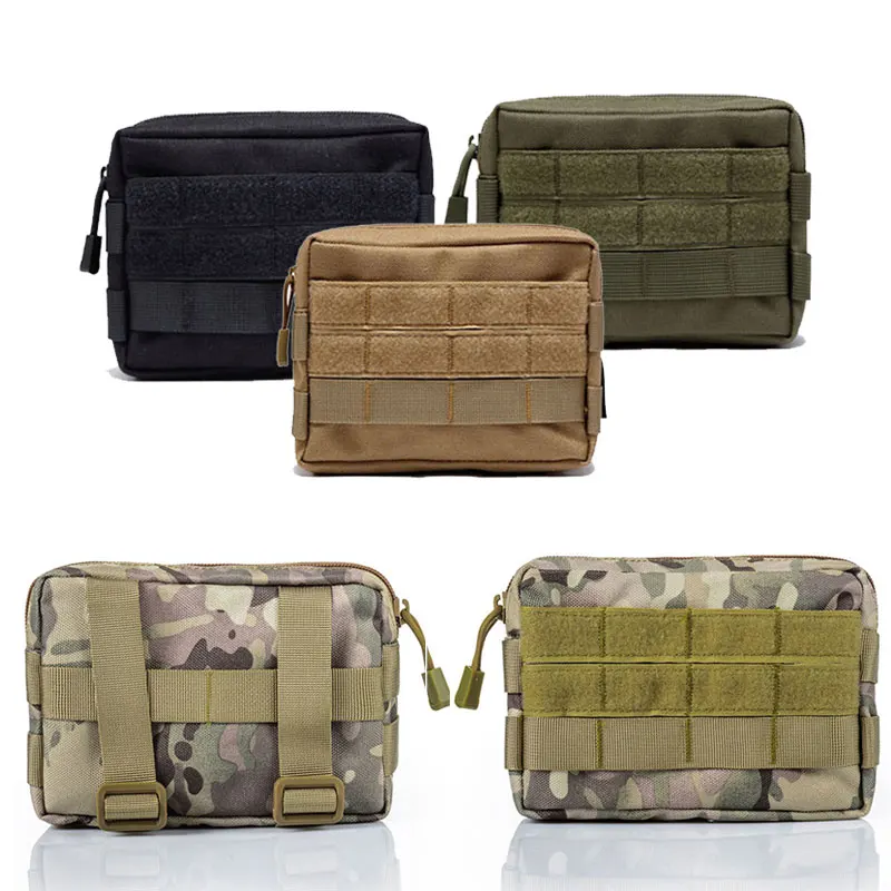 

Outdoor EDC Carry Tool Waist Bag Molle Vest Accessory Bag Medical First Aid Bag Hunting Bag Survival Equipment