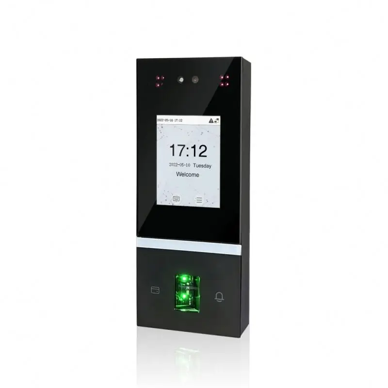 Staff Clock In Biometrics Face Recognition Fingerprint Attendance Machine Speed Accurate And Clear FA2000