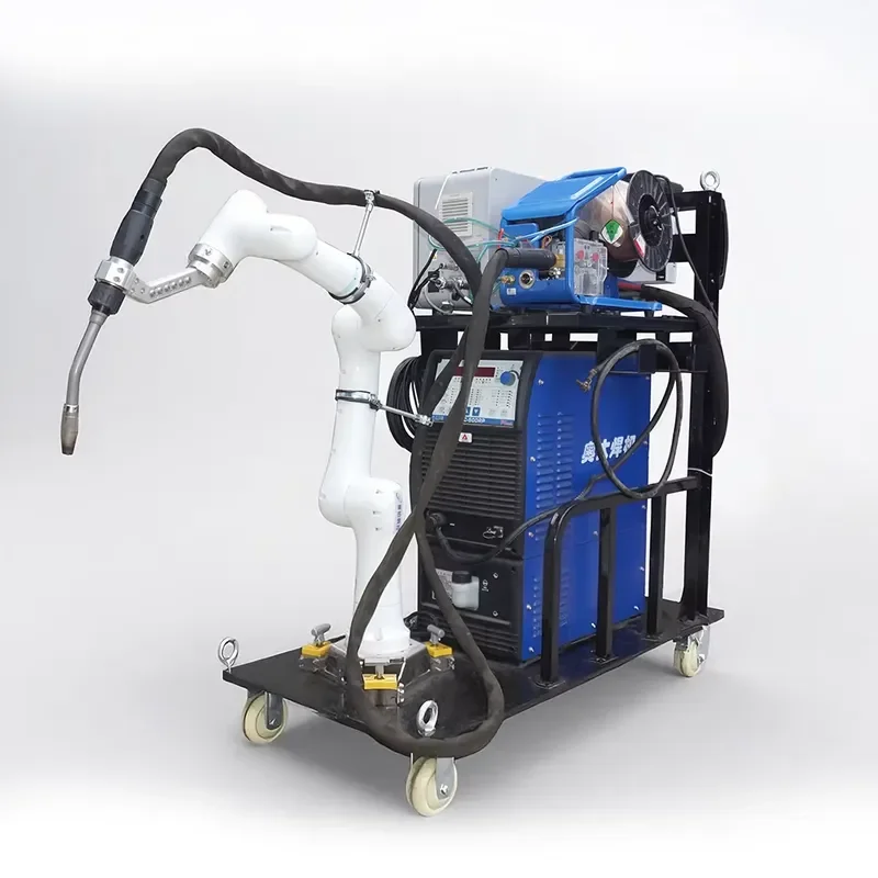 Mobile Welding Robot Six Axis Collaborative Robot for Industrial Automation Precision Welding Tasks Efficient and Reliable