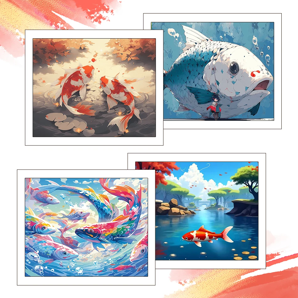 

RUOPOTY Painting By Number Adults New Animals 40X50cm Diy Drawing By Numbers Picture Oil Art Color Markers Kits Home Decor Items