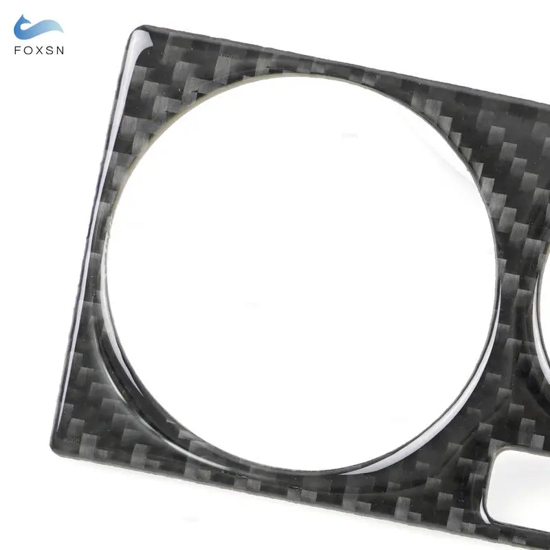 For VW Golf 4 Jetta Bora MK4 R32 GTI 1999-2004 Center Control CD AC Air Conditioner Radio Panel Frame Cover Trim Carbon Fiber