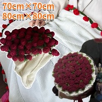 Flower Bouquet Blanket DIY Crocheted Blanket Crochet Flower Blanket Birthday Mothers Day Gifts Soft Knitted Throw Blanket