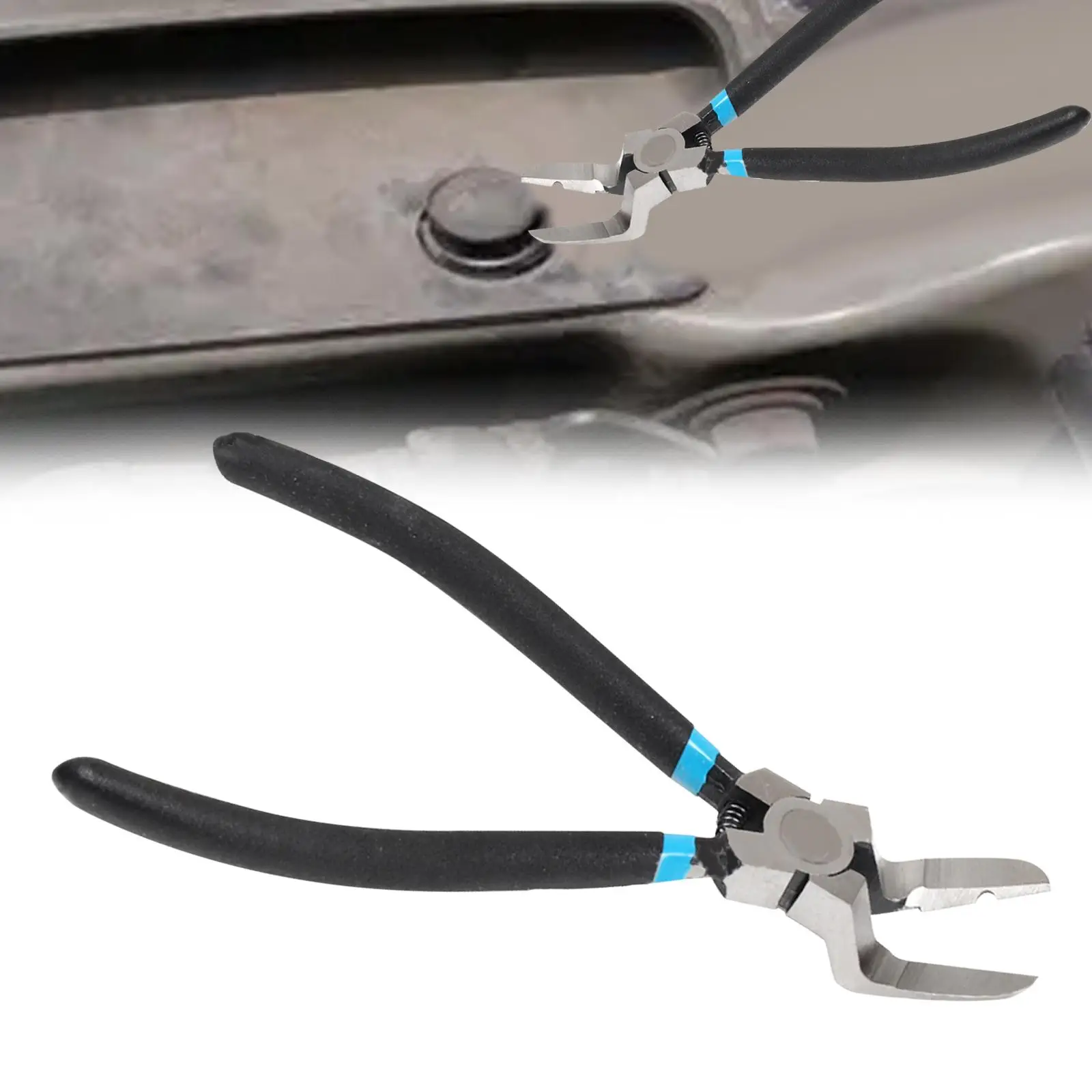 Generic Car Push Trim Clip Cutting Pliers Universal Hand Tool Auto Body Tool Steel Portable Rivet Remover Car Panel Clip Pliers