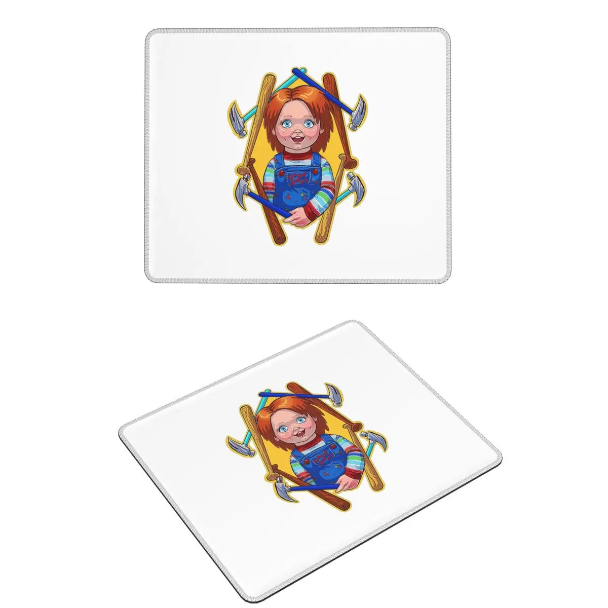 

Chucky Doll Mouse Pad Computer Keyboard Mouse Mat Gamer PC Laptop Desk Mat Office Accessories Table Mats