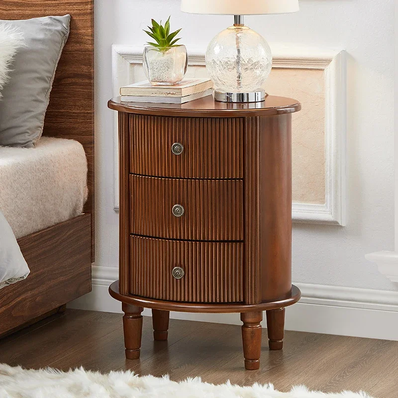 sofa edge corner few bedrooms three-bucket cabinet living room wall locker round bedside table