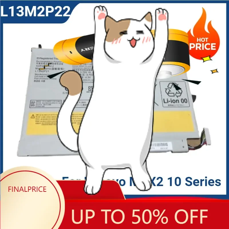 

High-quality L13M2P22 L13N2P21 25Wh 6700mAh 3.75V Laptop Battery for Lenovo MIIX2 10 Series Notebook 1ICP4/83/103-2