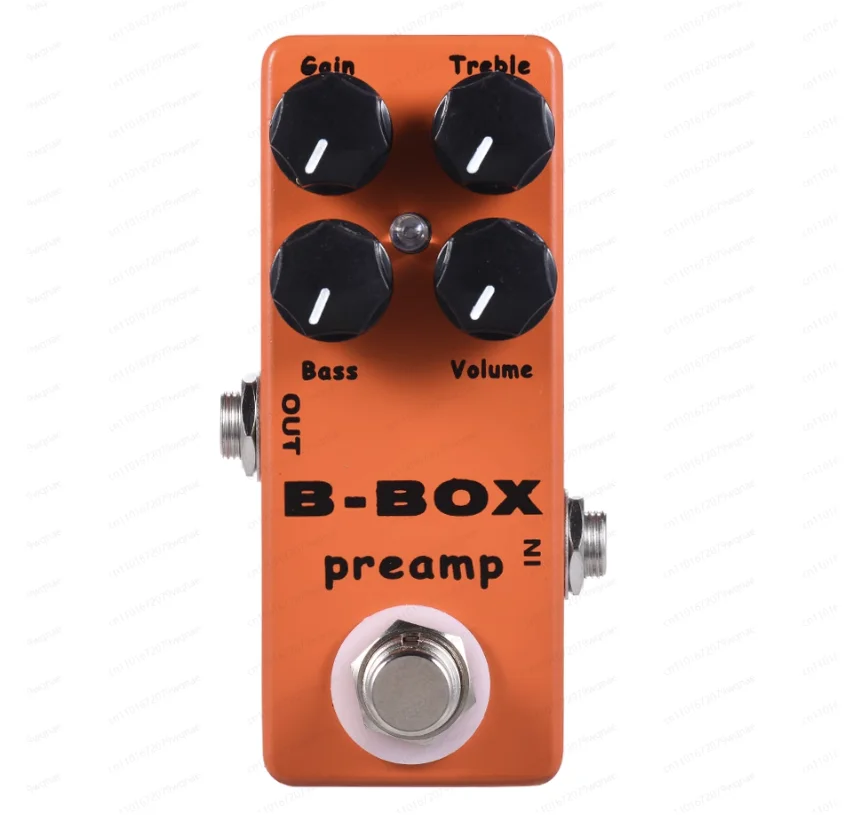 

Preamp B-Box Guitar Effect Pedal Preamp Overdrive Electric Bass Guitarra Acoustic Analog Signal Effects Processors