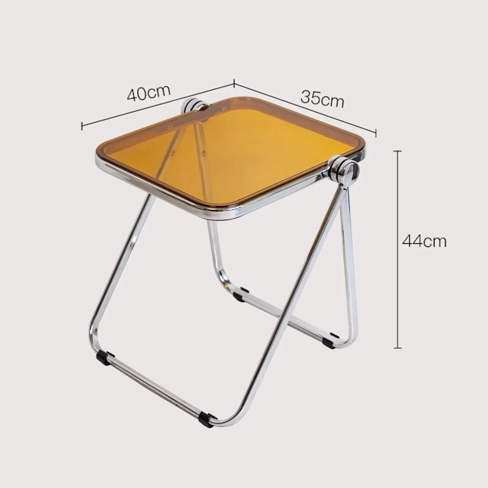 Folding Tray Table Small Space Compact Sturdy Anti Slip Versatile Tiny Desk for Bedroom Living Room Dormitory Home Apartment image 6