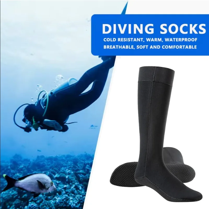 

Quick Dry 3MM Neoprene Diving Socks Anti-Slip Elasticity Wetsuit Surfing Boots Durable Swimming Thermal Socks